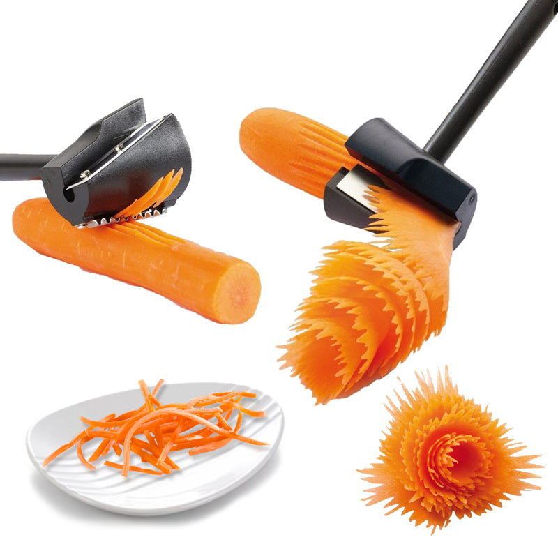 Herramienta de frutas de cocina Cortador de verduras Cortadoras en espiral de plástico Pelador Dispositivo de frutas Accesorios de gadgets de cocina Herramienta de cocina